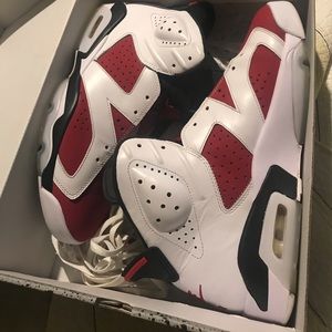 Jordan carmine 6 retros